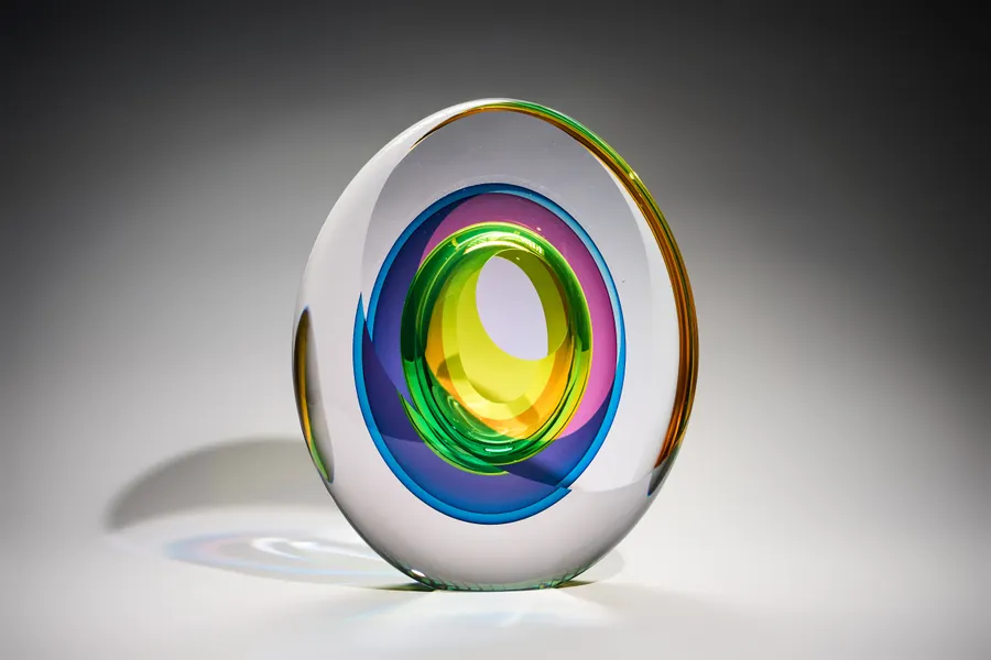 Rainbow sculpture &mdash; Tim Rawlinson