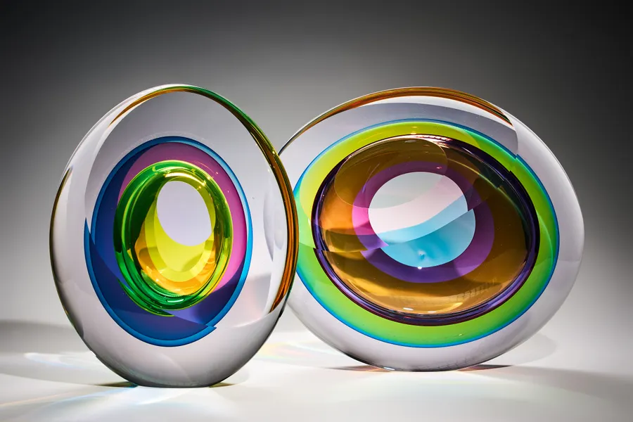 Rainbow sculpture &mdash; Tim Rawlinson