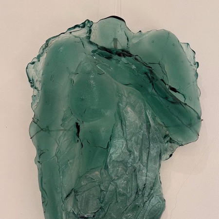 Torso doek zilver 2 armen